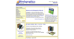 Desktop Screenshot of bindagraphics.com